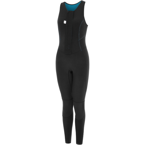2026 Nyord Mujer Solu Yulex 2/2mm Front Zip Long Jane Neopreno SOLWLJ22001-BLKCBL - Black / Celestial Blue